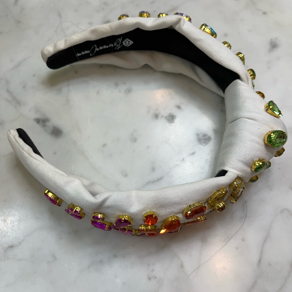 Brianna Cannon Rainbow Crystal Headband